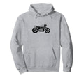 Motorcycle Bike Hoodie - Minimalist Print for Adults - T-Shirt, Sweatshirt, Hoodie