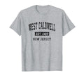 West Caldwell New Jersey Nj Sports T-Shirt - Streetwear Style Men Women - T-Shirt, Sweatshirt, Hoodie