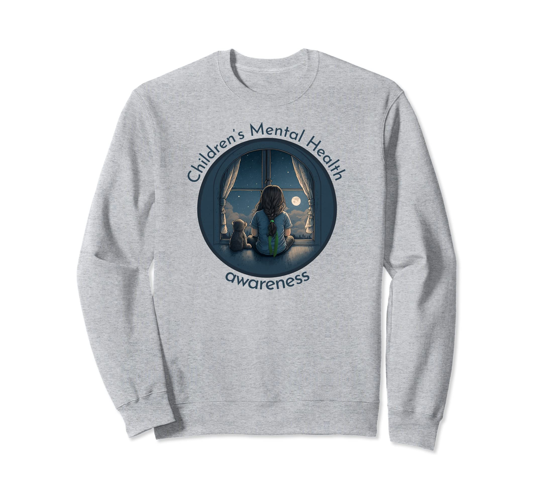Childrens Mental Health Sweatshirt - Casual Everyday Wear Men Women - T-Shirt, Sweatshirt, Hoodie