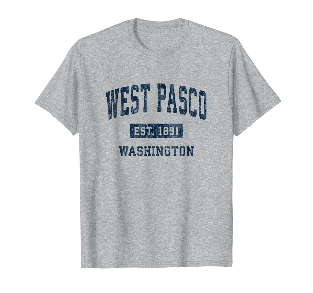 West Pasco Washington Wa Athletic T-Shirt - Fun Novelty Design Unisex - T-Shirt, Sweatshirt, Hoodie