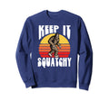 Keep It Squatchy Funny Bigfoot Sweatshirt - Custom Art Print Unisex - T-Shirt, Sweatshirt, Hoodie