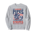 Patriotic Old Biker Motorcycle Sweatshirt - Graphic Print for Adults - T-Shirt, Sweatshirt, Hoodie