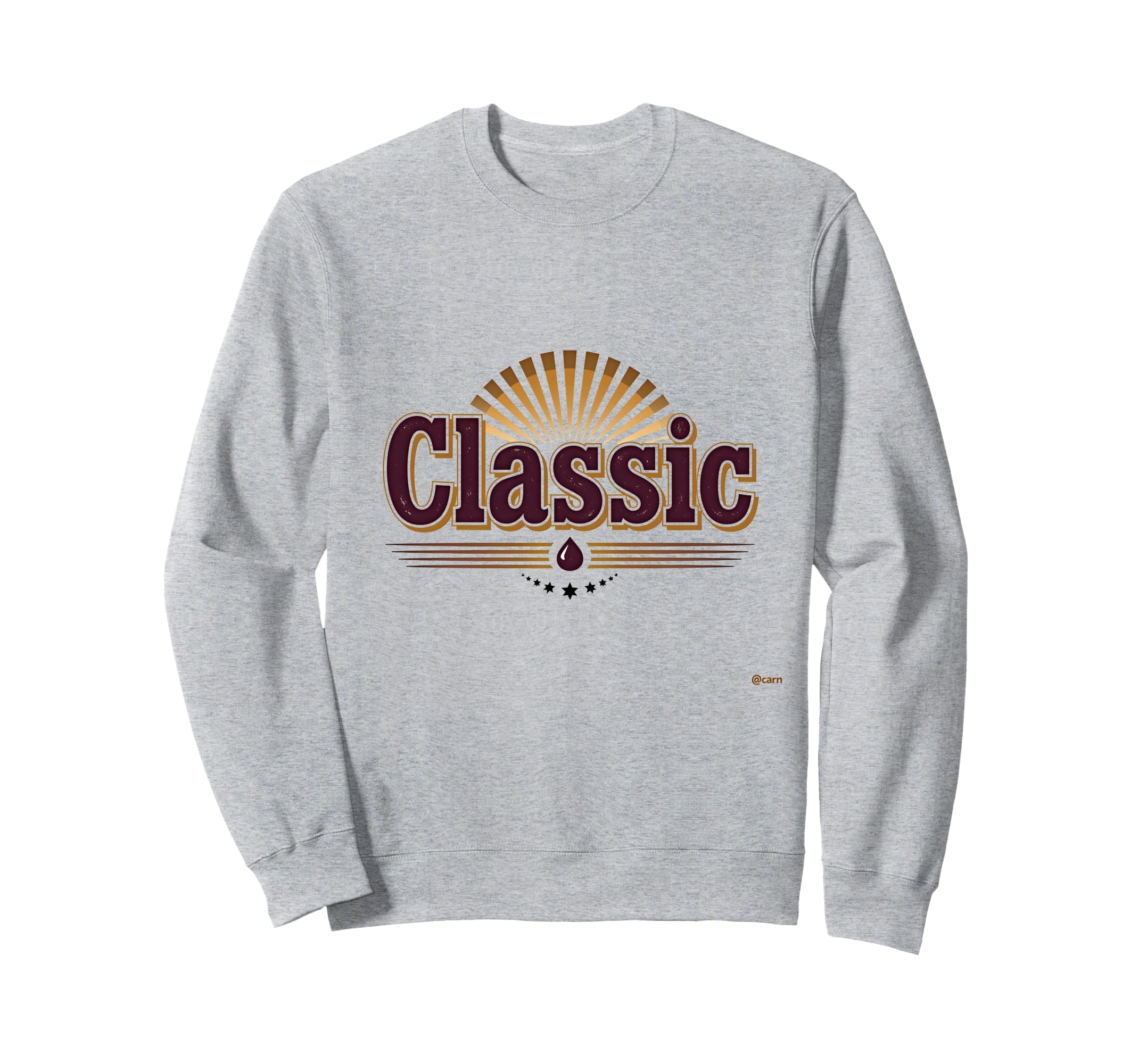 Sunburst Typography 1956 1961 Sweatshirt - Graphic Print Unisex - T-Shirt, Sweatshirt, Hoodie