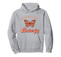 Antisocial Butterfly Anti Social Hater Hoodie - Trendy Graphic Unisex - T-Shirt, Sweatshirt, Hoodie