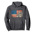 Usa Flag Patriotic Trucker Truck Driver Hoodie - Unique Graphic Unisex - T-Shirt, Sweatshirt, Hoodie