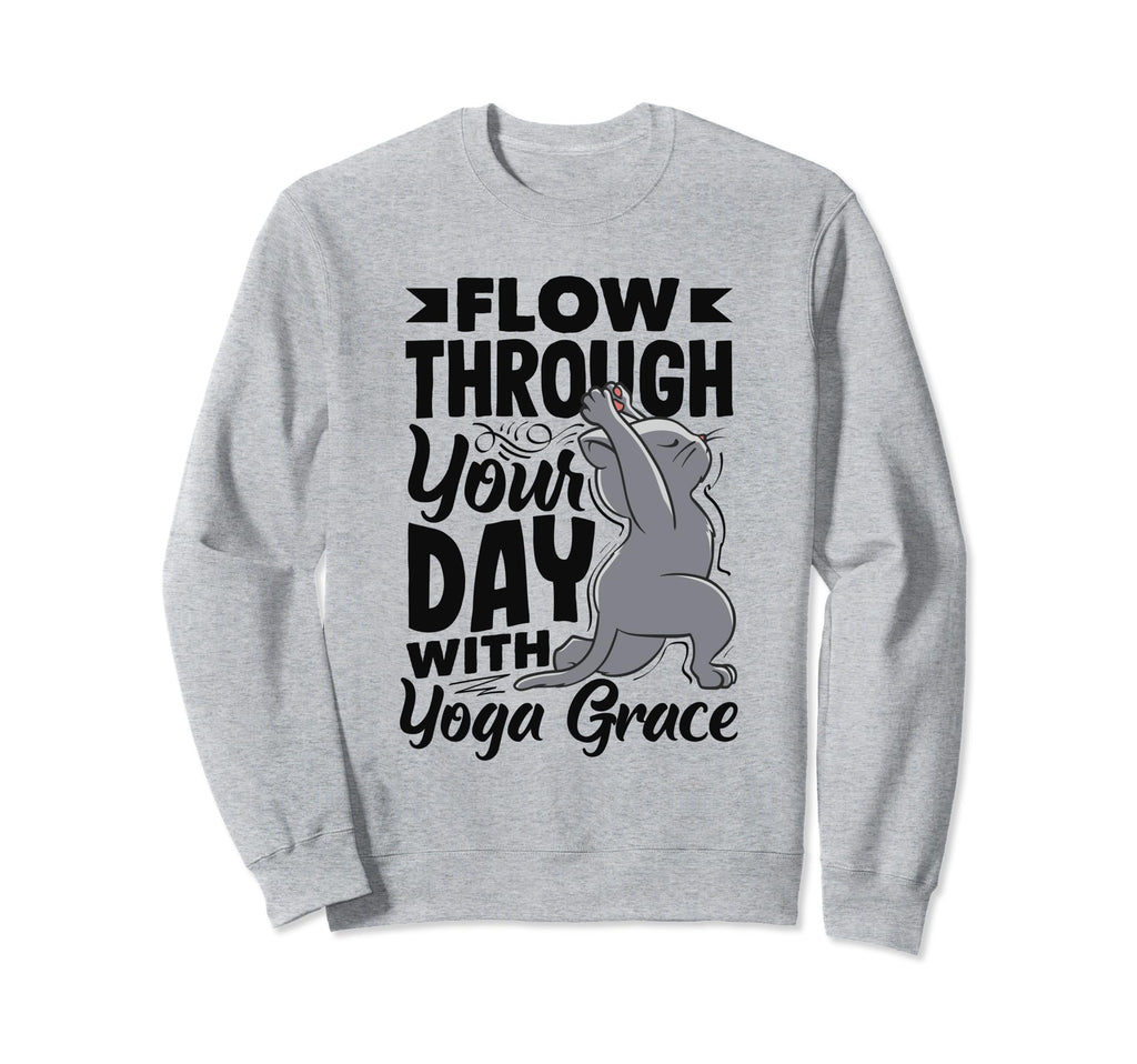 Morning Meditation Bliss Yoga Sweatshirt - Unique Graphic for Adults - T-Shirt, Sweatshirt, Hoodie