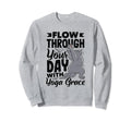 Morning Meditation Bliss Yoga Sweatshirt - Unique Graphic for Adults - T-Shirt, Sweatshirt, Hoodie