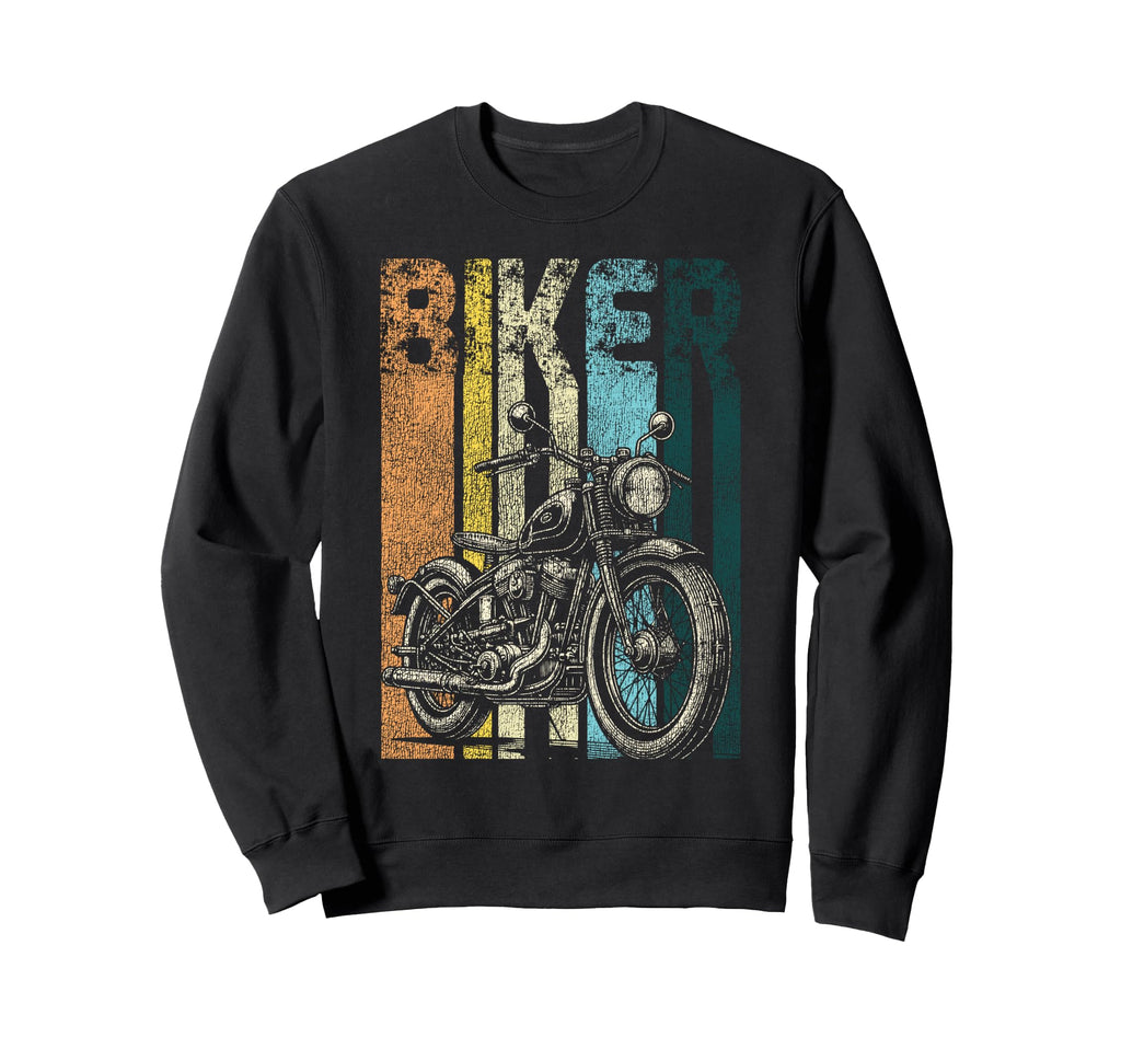 Motorcycle Biker Biker Sweatshirt - Casual Everyday Wear Unisex - T-Shirt, Sweatshirt, Hoodie