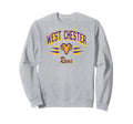 West Chester Golden Rams Diamond Gray Sweatshirt - Minimalist Print Unisex - T-Shirt, Sweatshirt, Hoodie