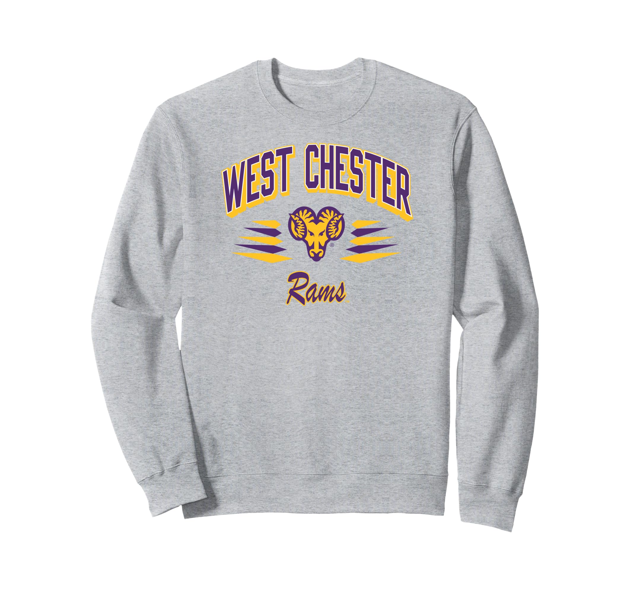 West Chester Golden Rams Diamond Gray Sweatshirt - Minimalist Print Unisex - T-Shirt, Sweatshirt, Hoodie