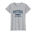 Westside California Ca Athletic T-Shirt - Custom Art Print for Adults - T-Shirt, Sweatshirt, Hoodie