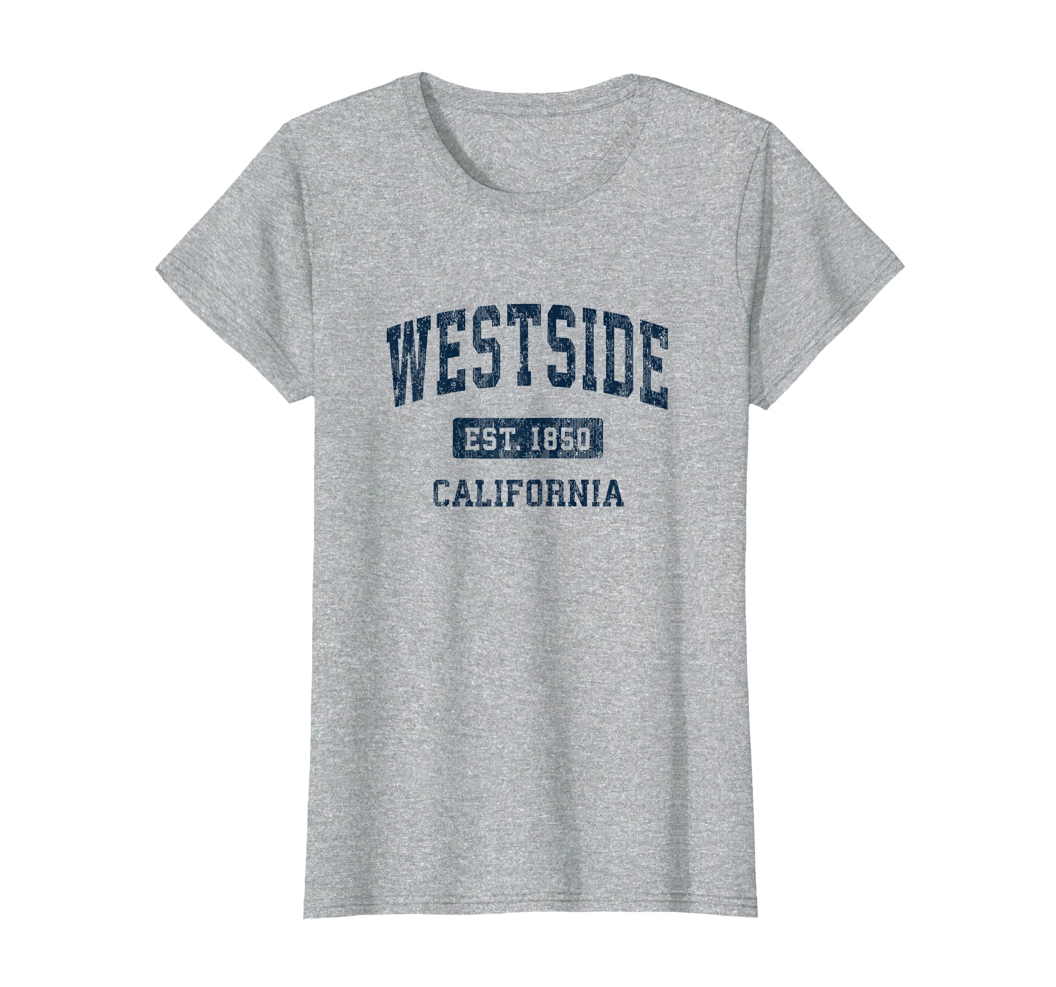 Westside California Ca Athletic T-Shirt - Custom Art Print for Adults - T-Shirt, Sweatshirt, Hoodie