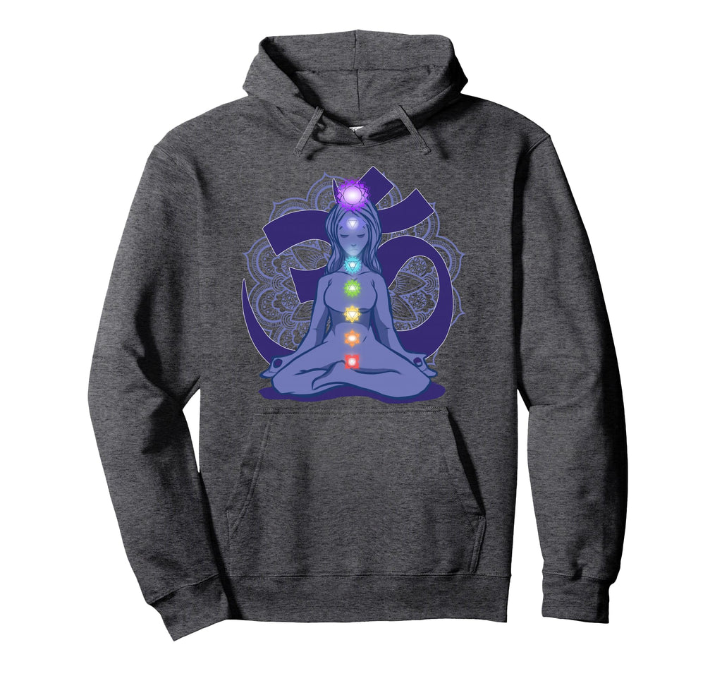 Yoga Meditation Spiritual Body Energy Hoodie - Novelty Apparel Men Women - T-Shirt, Sweatshirt, Hoodie