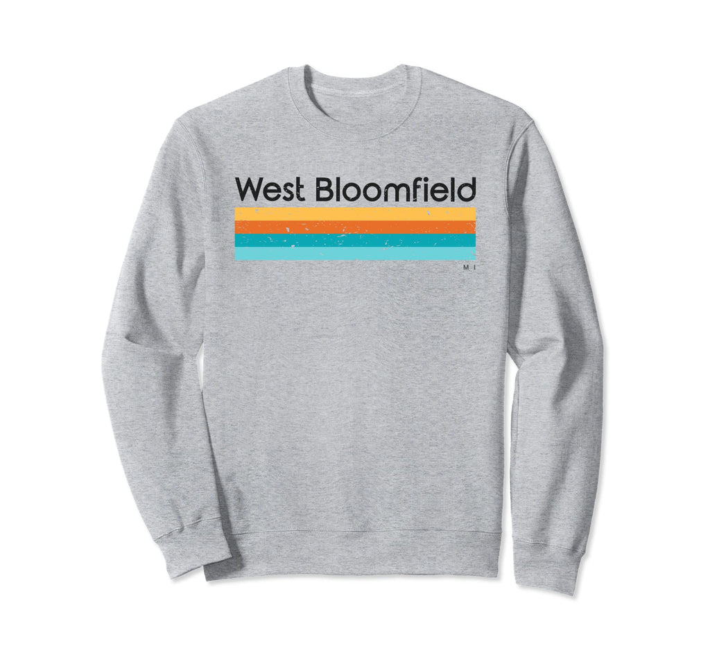 West Bloomfield Mi Sweatshirt - Graphic Print for Adults - T-Shirt, Sweatshirt, Hoodie