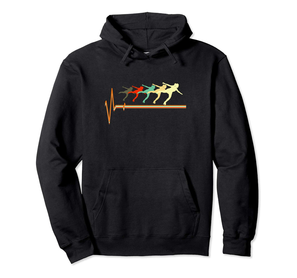 Skating Skating Heartbeat Hoodie - Casual Everyday Wear for Adults - T-Shirt, Sweatshirt, Hoodie
