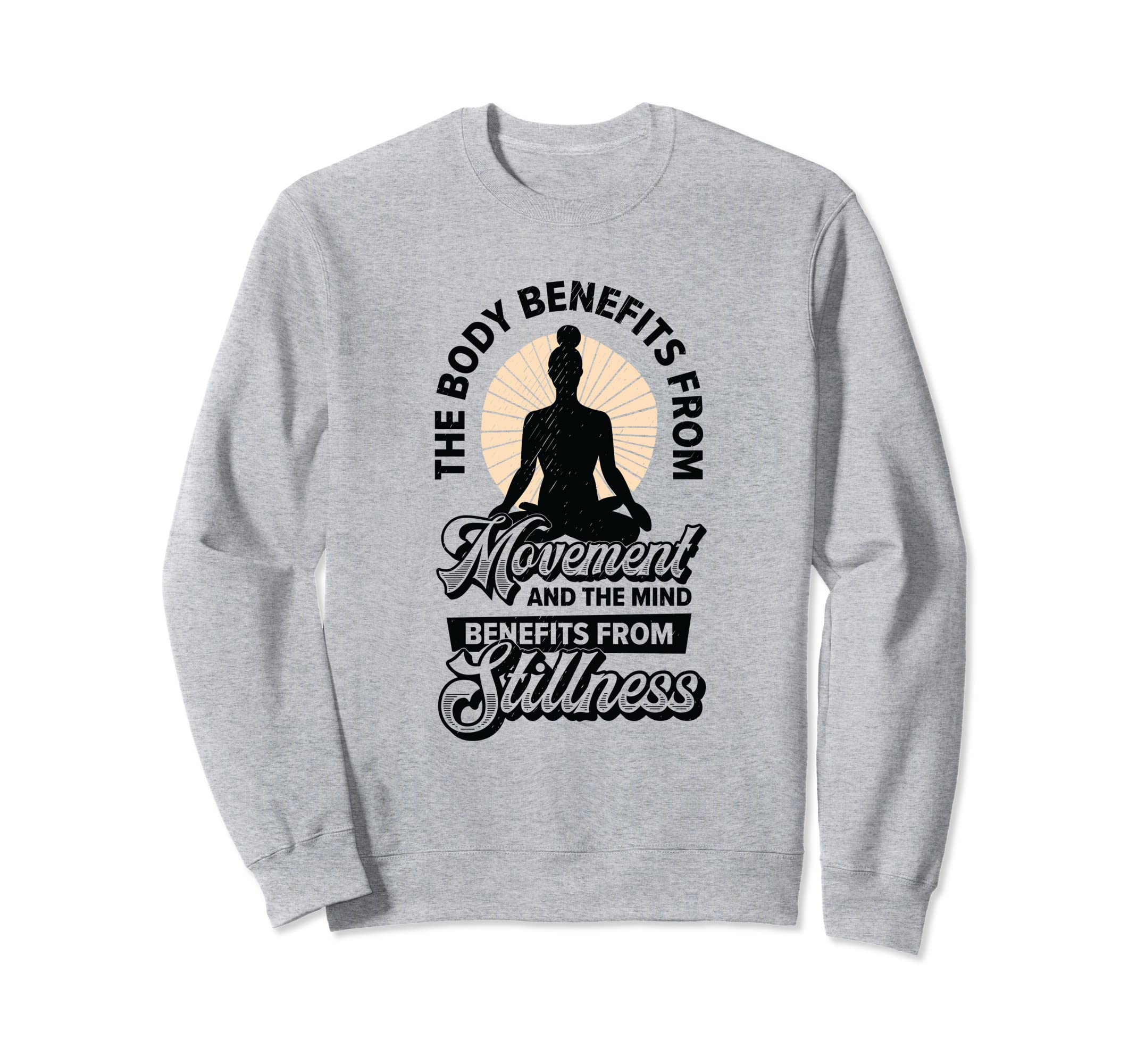 Calmness Serenity Calm Meditation Sweatshirt - Custom Art Print Men Women - T-Shirt, Sweatshirt, Hoodie