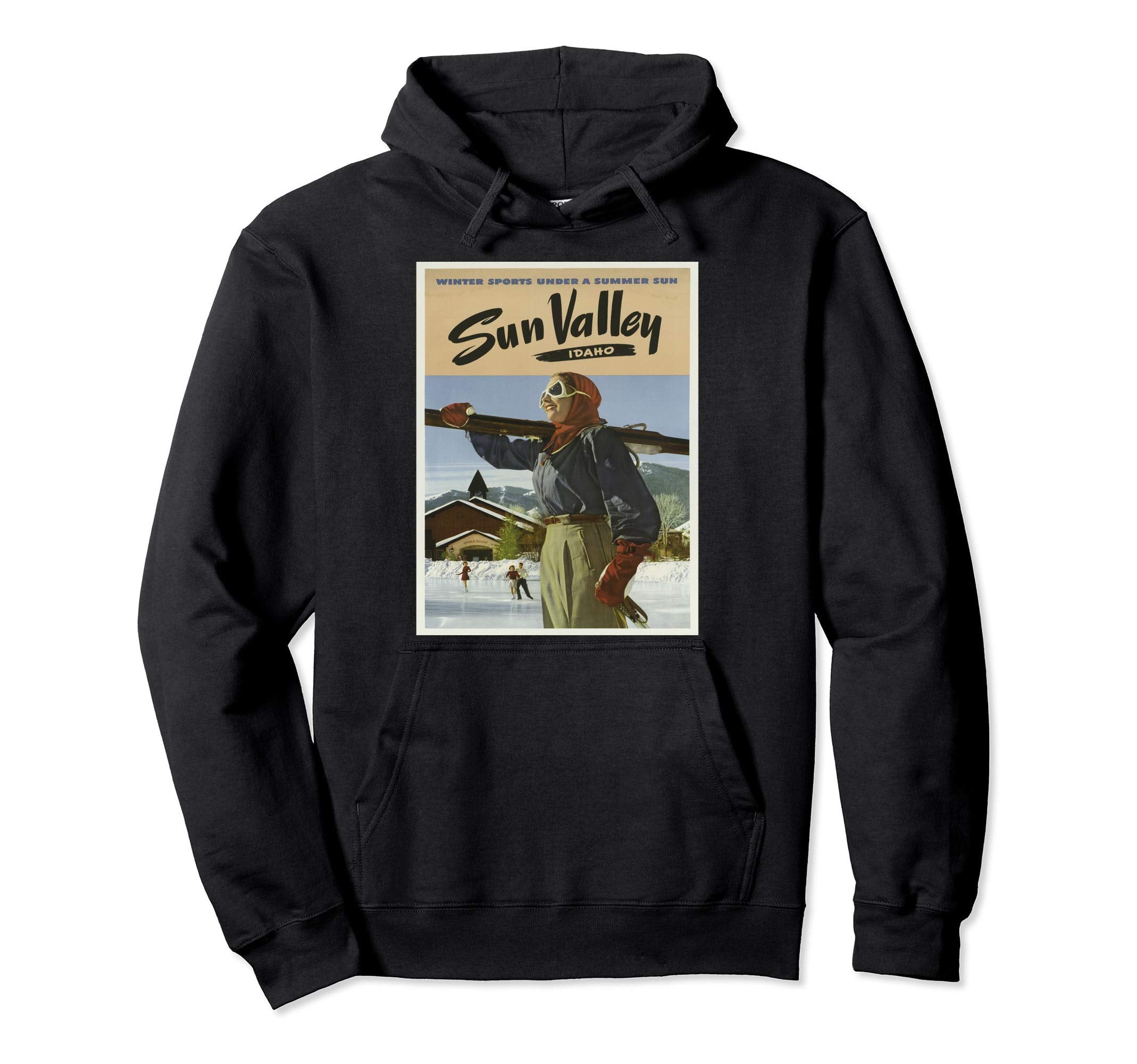 Sun Valley Hoodie - Unique Graphic for Adults - T-Shirt, Sweatshirt, Hoodie