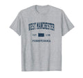 West Manchester Pennsylvania Pa Sports T-Shirt - Novelty Apparel Men Women - T-Shirt, Sweatshirt, Hoodie