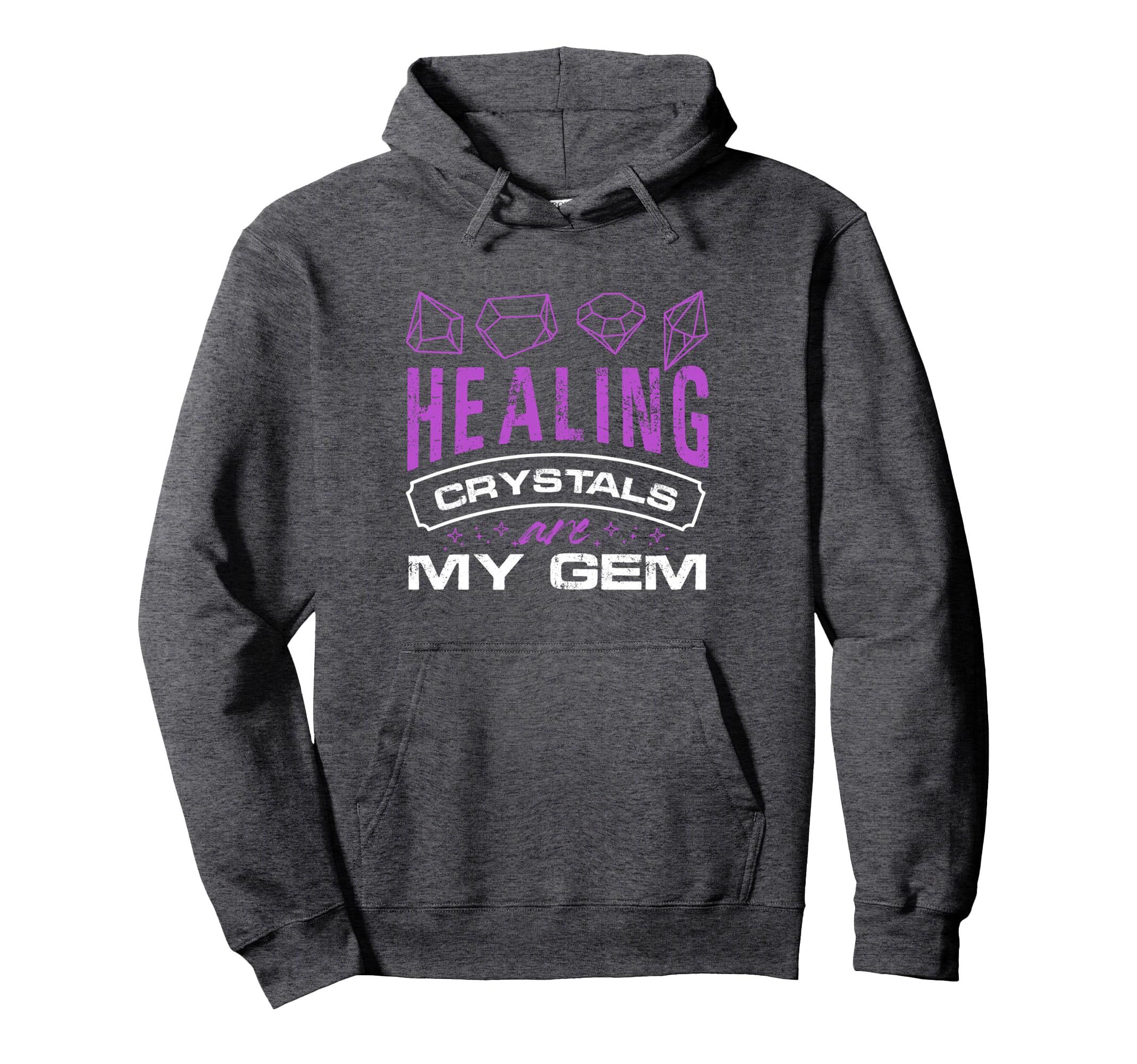 Healing Crystals Are My Gem Asian Hoodie - Streetwear Style for Adults - T-Shirt, Sweatshirt, Hoodie