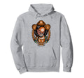 Faceless Cowgirl Trendy Traditional Hoodie - Fun Novelty Design Men Women - T-Shirt, Sweatshirt, Hoodie
