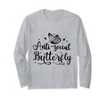 Anti Social Butterfly Magical Goth Esoteric T-Shirt - Unique Graphic Unisex - T-Shirt, Sweatshirt, Hoodie