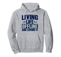 Antisocial Living Life Offline And Hoodie - Casual Everyday Wear Unisex - T-Shirt, Sweatshirt, Hoodie