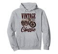 1971 Motorcycle Bike Rider Hoodie - Aesthetic Graphic for Adults - T-Shirt, Sweatshirt, Hoodie