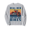 Real Ride Bikes Motorcycle Biker Riding Sweatshirt - Unique Graphic Unisex - T-Shirt, Sweatshirt, Hoodie