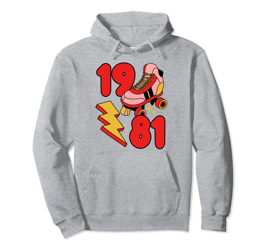 1981 Roller Skate 80S Nostalgia Collector Hoodie - Graphic Print for Adults - T-Shirt, Sweatshirt, Hoodie