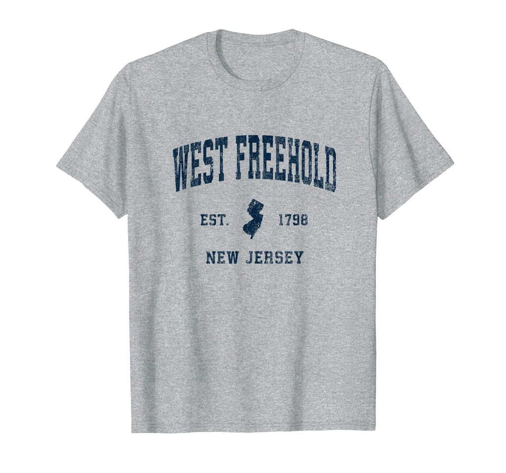 West Freehold New Jersey Nj T-Shirt - Casual Everyday Wear Men Women - T-Shirt, Sweatshirt, Hoodie