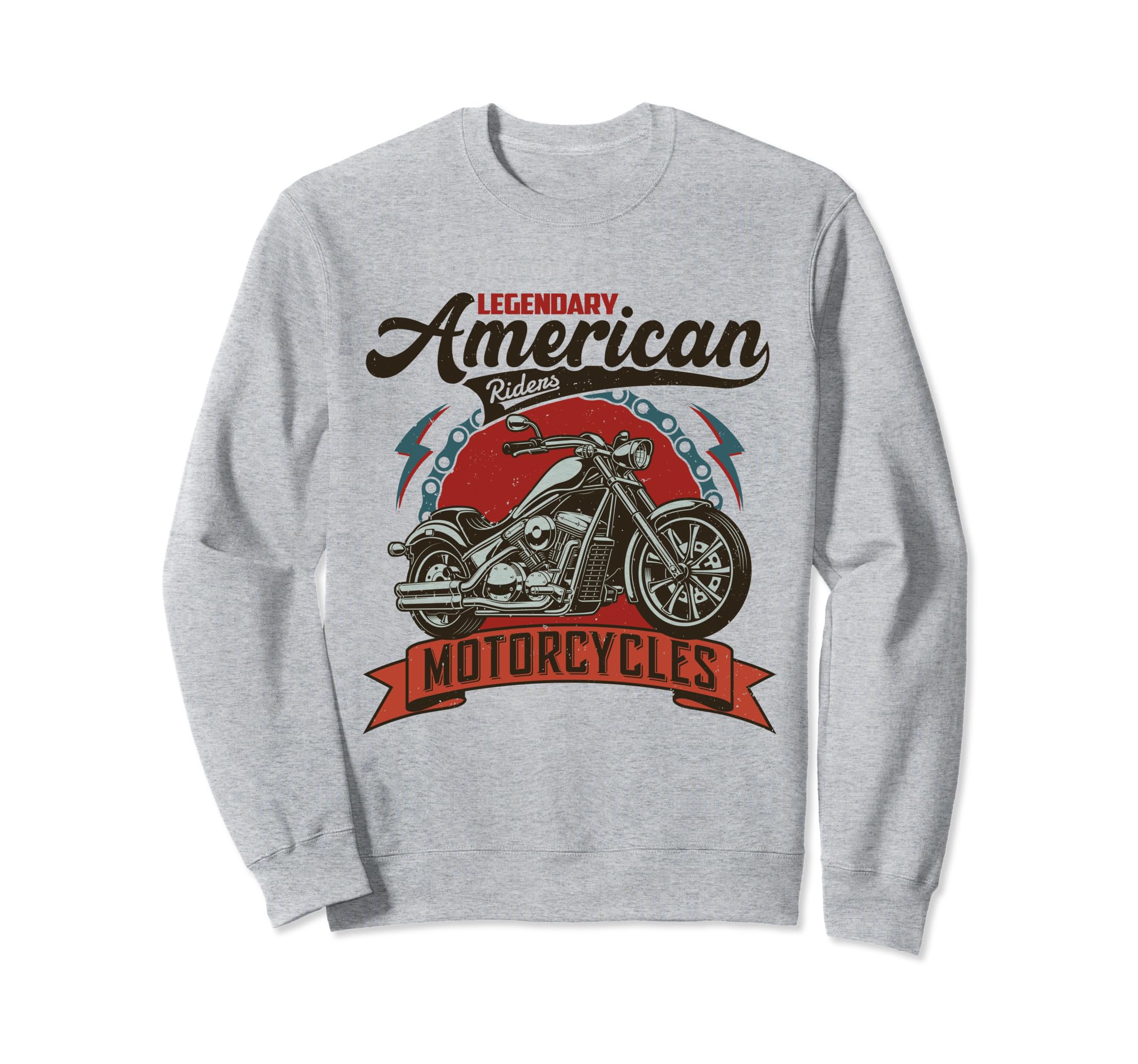 Legendary American Riders Sweatshirt - Casual Everyday Wear for Adults - T-Shirt, Sweatshirt, Hoodie