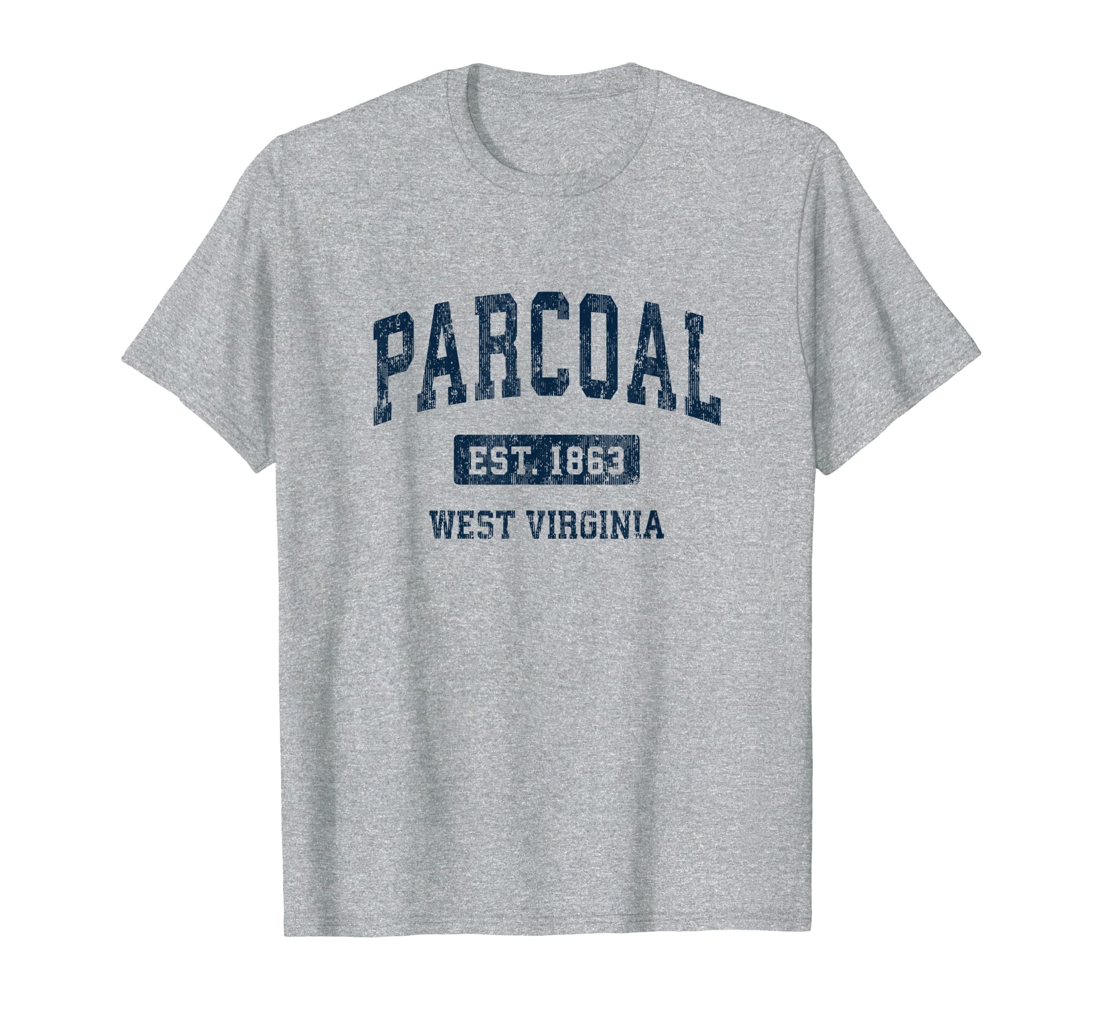 Parcoal West Virginia Wv Athletic Sports T-Shirt - Unique Graphic Unisex - T-Shirt, Sweatshirt, Hoodie