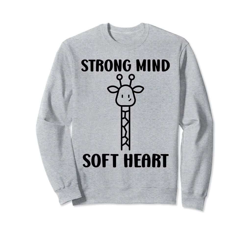 Animal Strong Mind Soft Heart Sweatshirt - Aesthetic Graphic for Adults - T-Shirt, Sweatshirt, Hoodie