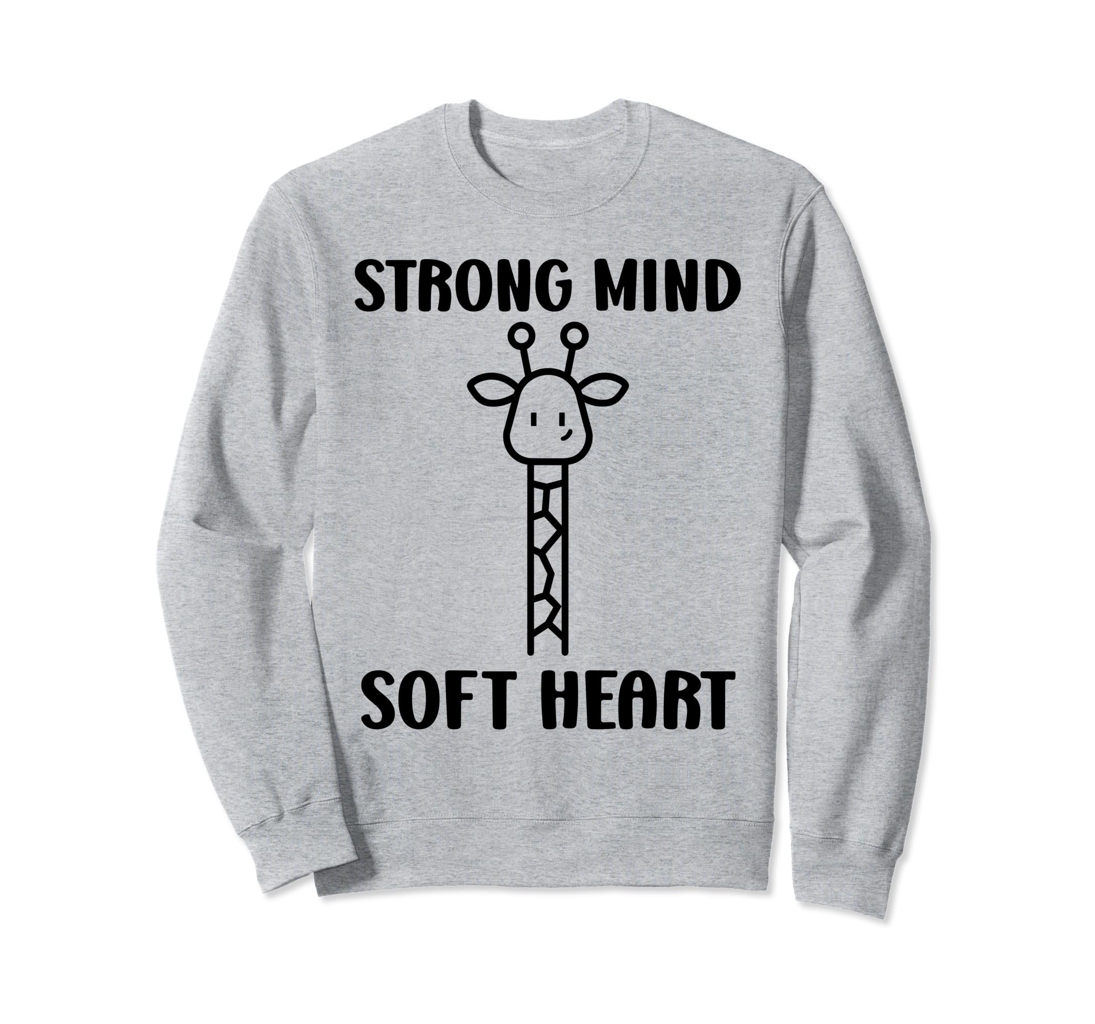Animal Strong Mind Soft Heart Sweatshirt - Aesthetic Graphic for Adults - T-Shirt, Sweatshirt, Hoodie