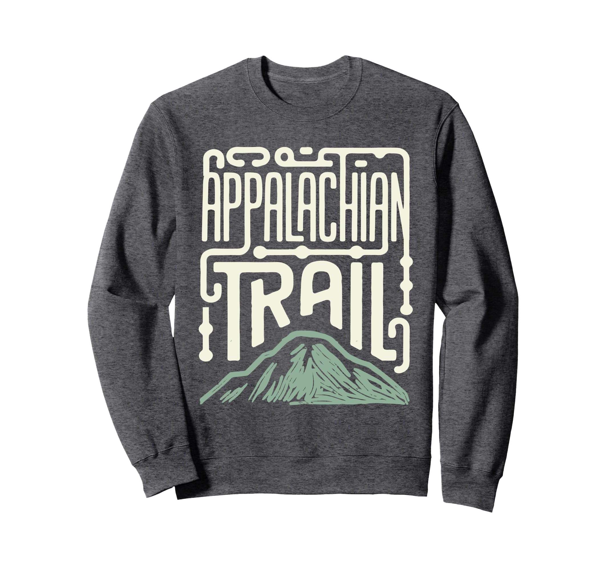 Appalachian Trail Groovy Typography Sweatshirt - Novelty Apparel for Adults - T-Shirt, Sweatshirt, Hoodie