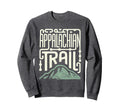 Appalachian Trail Groovy Typography Sweatshirt - Unique Graphic Men Women - T-Shirt, Sweatshirt, Hoodie