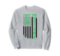 Fight Stigma Usa Flag Sweatshirt - Casual Everyday Wear for Adults - T-Shirt, Sweatshirt, Hoodie