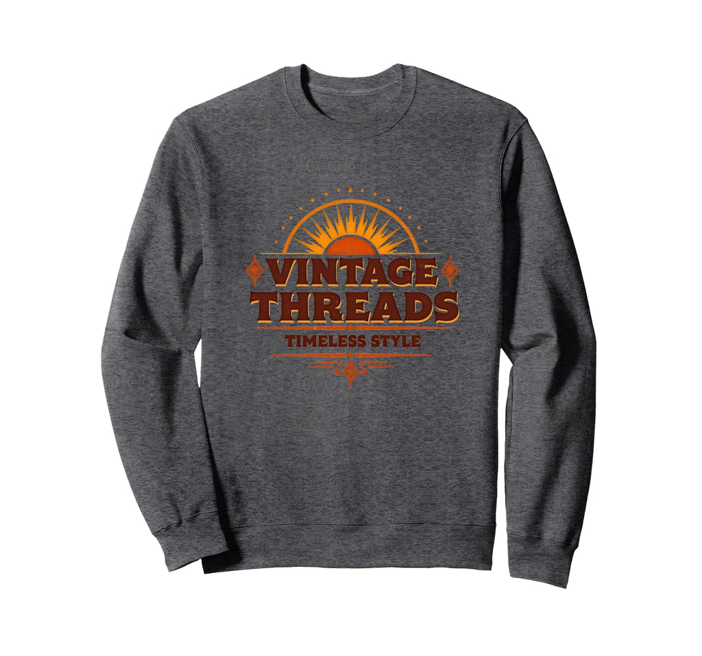 Threads Timeless 70S 90S Sweatshirt - Custom Art Print for Adults - T-Shirt, Sweatshirt, Hoodie