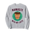 Funny Coffee Motivation Yoga Sweatshirt - Custom Art Print Unisex - T-Shirt, Sweatshirt, Hoodie