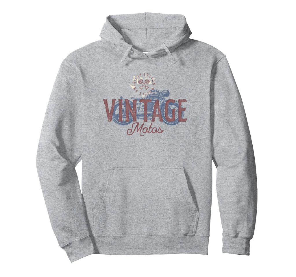 Trendy Motos American Custom Hoodie - Casual Everyday Wear Men Women - T-Shirt, Sweatshirt, Hoodie