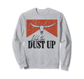 Bull Skull Kick Dust Up Western Sweatshirt - Aesthetic Graphic Unisex - T-Shirt, Sweatshirt, Hoodie