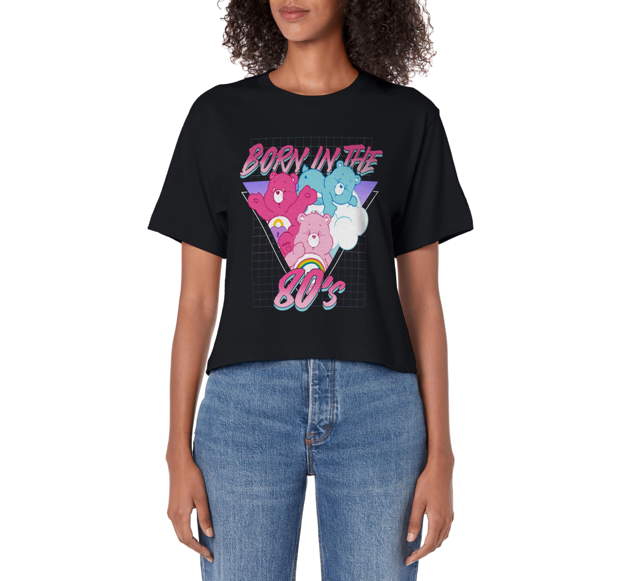Care Bears Born 80S Neon Group Shot T-Shirt - Streetwear Style Unisex - T-Shirt, Sweatshirt, Hoodie