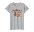 Emotional Support Human Graduation T-Shirt - Minimalist Print Men Women - T-Shirt, Sweatshirt, Hoodie