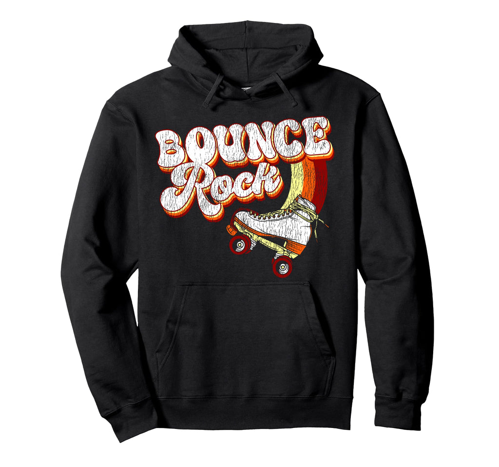 Roller Skating Skate 1970S Bounce Rock Hoodie - Graphic Print Men Women - T-Shirt, Sweatshirt, Hoodie
