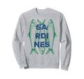 Sardines Illustration Trio Minimalist Sweatshirt - Unique Graphic Unisex - T-Shirt, Sweatshirt, Hoodie