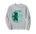 I Believe Myself Sunflower Mental Health Sweatshirt - Graphic Print Unisex - T-Shirt, Sweatshirt, Hoodie