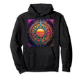 Celestial Sun 80S Synthwave Hippie Hoodie - Minimalist Print Unisex - T-Shirt, Sweatshirt, Hoodie