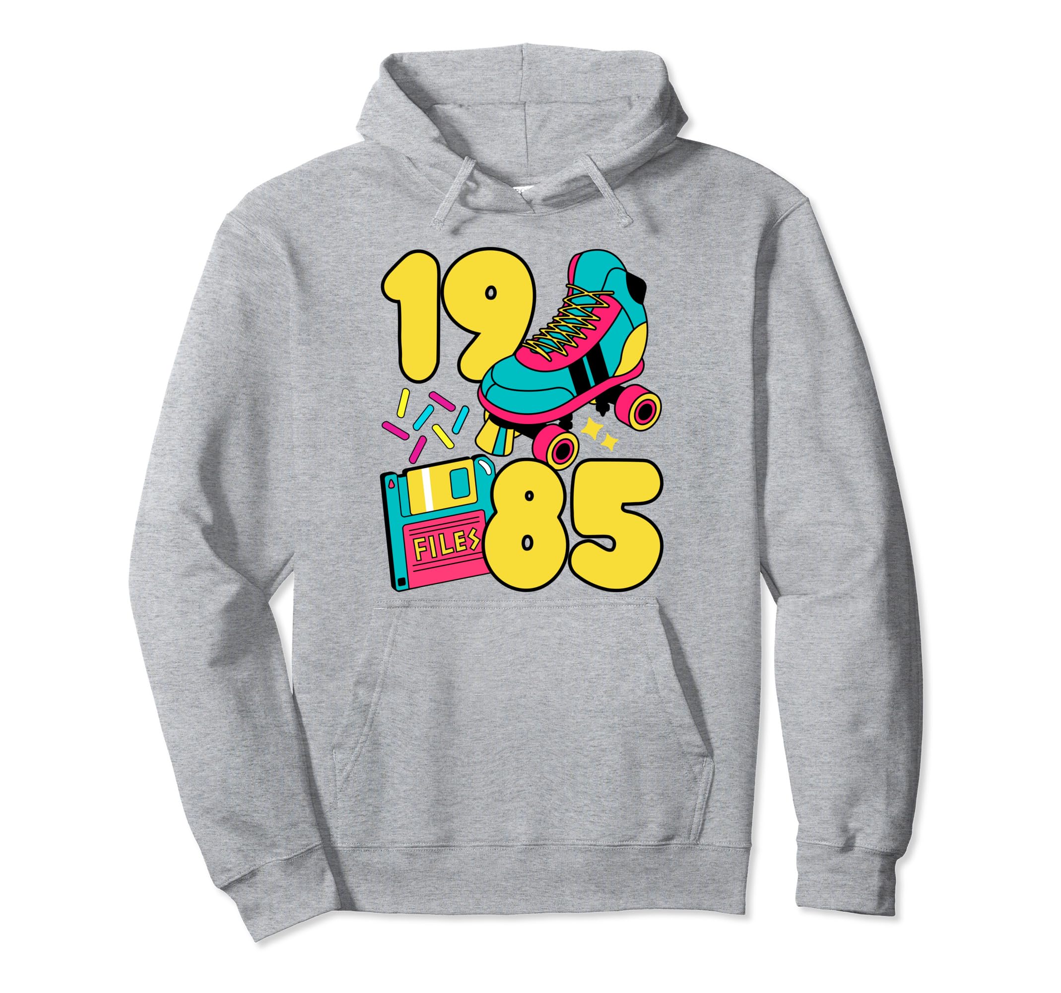 1985 Slow Tec 80S Candy Roller Rink Hoodie - Streetwear Style Men Women - T-Shirt, Sweatshirt, Hoodie