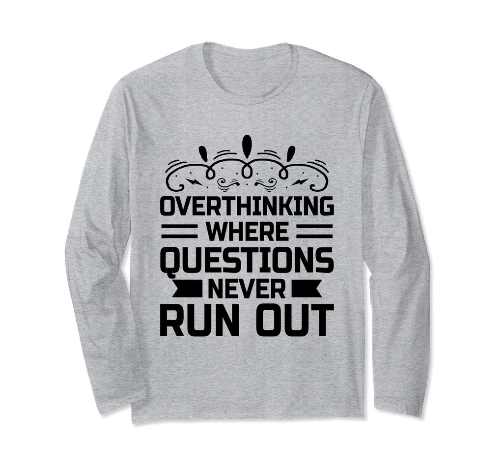 Overthinking Overthinker Funny T-Shirt - Aesthetic Graphic for Adults - T-Shirt, Sweatshirt, Hoodie