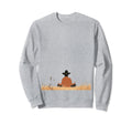 Peaceful Meditation Pose Sweatshirt - Novelty Apparel for Adults - T-Shirt, Sweatshirt, Hoodie